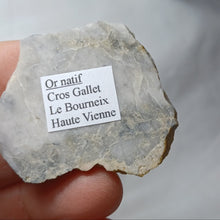 Load image into Gallery viewer, Or natif dans quartz

